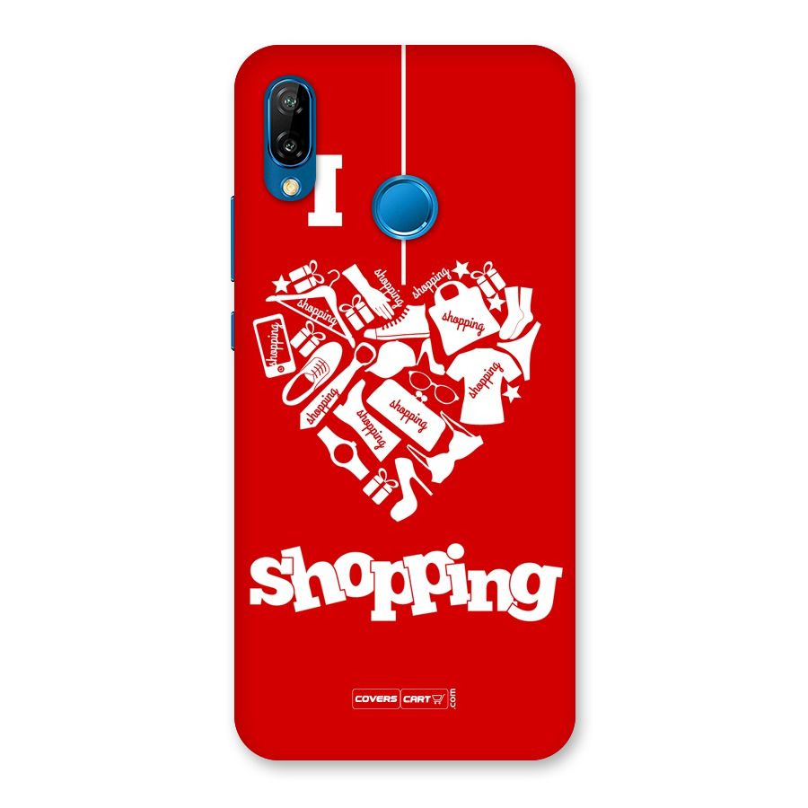 Shopaholic Shopping Love Back Case for Huawei P20 Lite