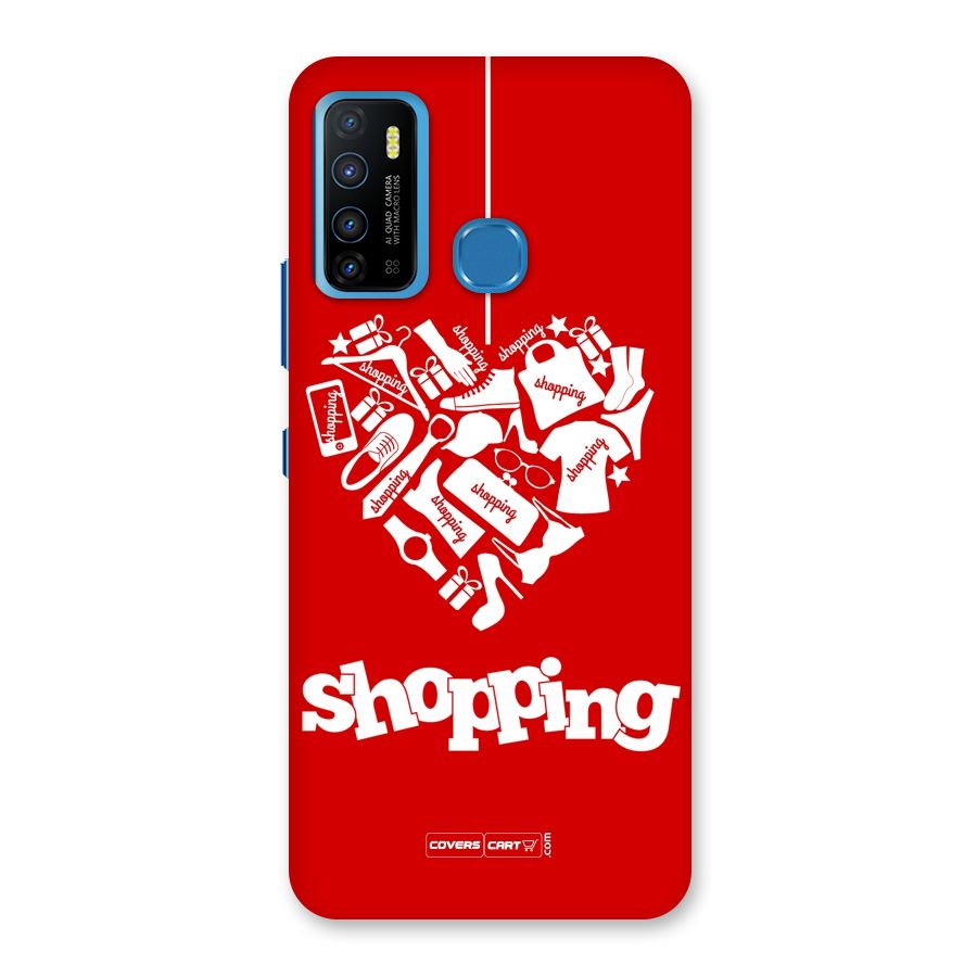 Shopaholic Shopping Love Back Case for Infinix Hot 9