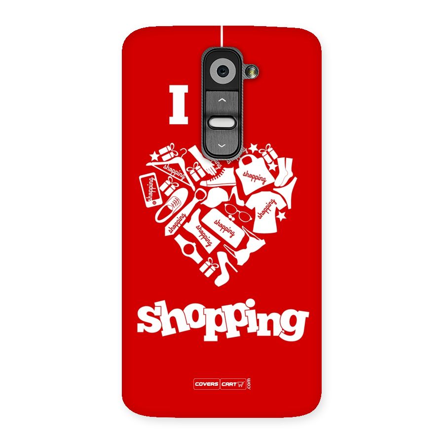 Shopaholic Shopping Love Back Case for LG G2