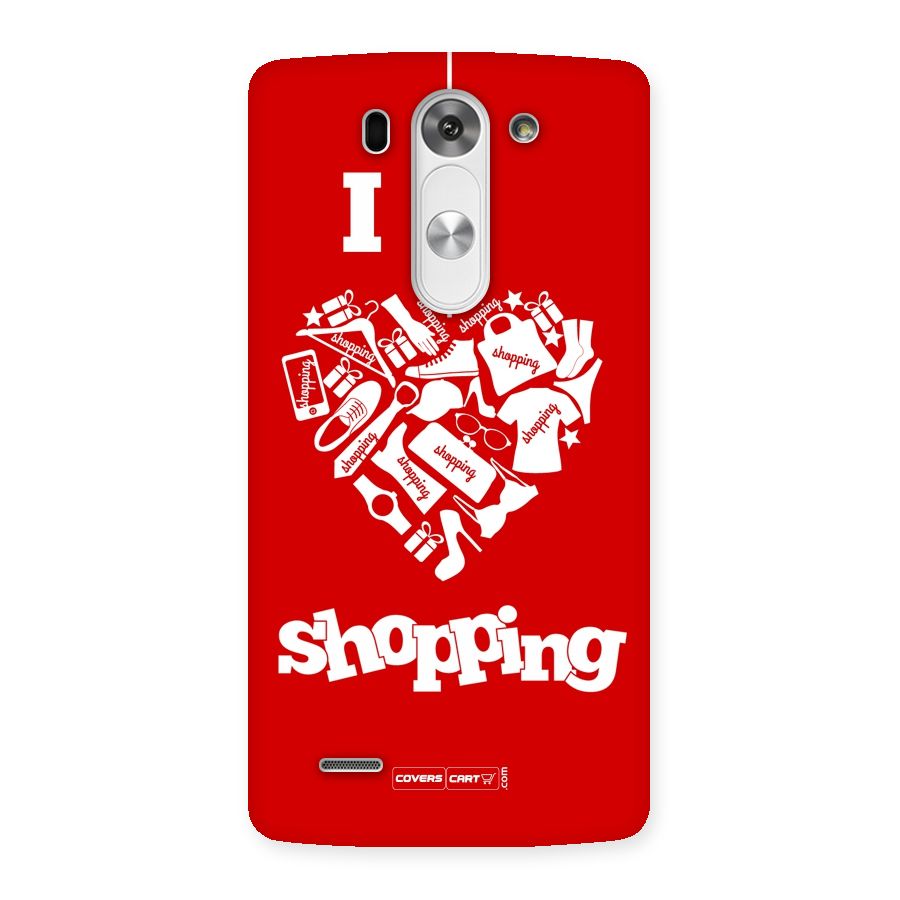Shopaholic Shopping Love Back Case for LG G3 Mini