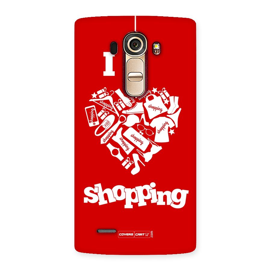 Shopaholic Shopping Love Back Case for LG G4