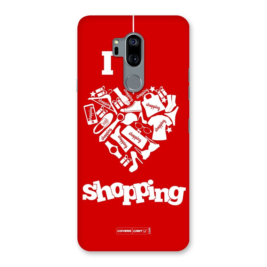 Shopaholic Shopping Love Back Case for LG G7