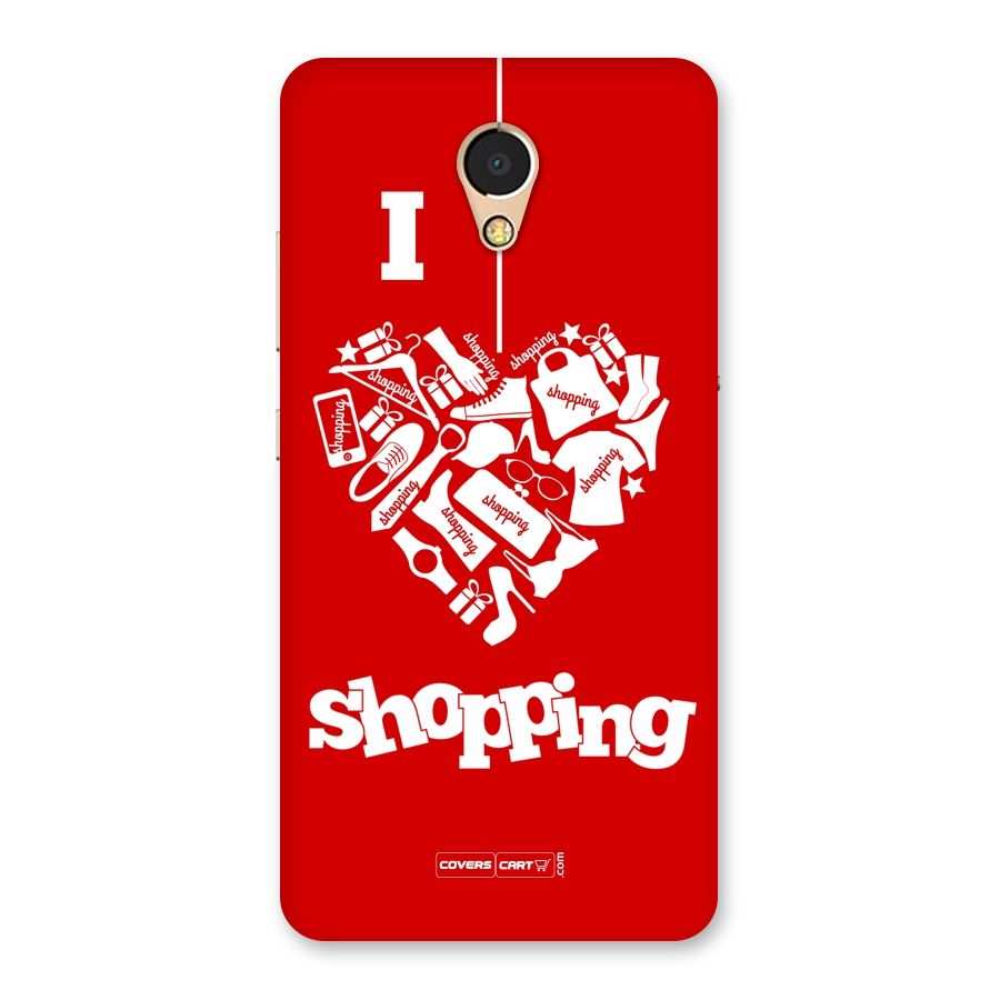 Shopaholic Shopping Love Back Case for Lenovo P2