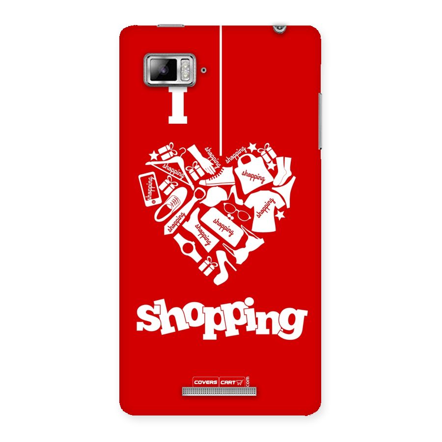Shopaholic Shopping Love Back Case for Lenovo Vibe Z K910