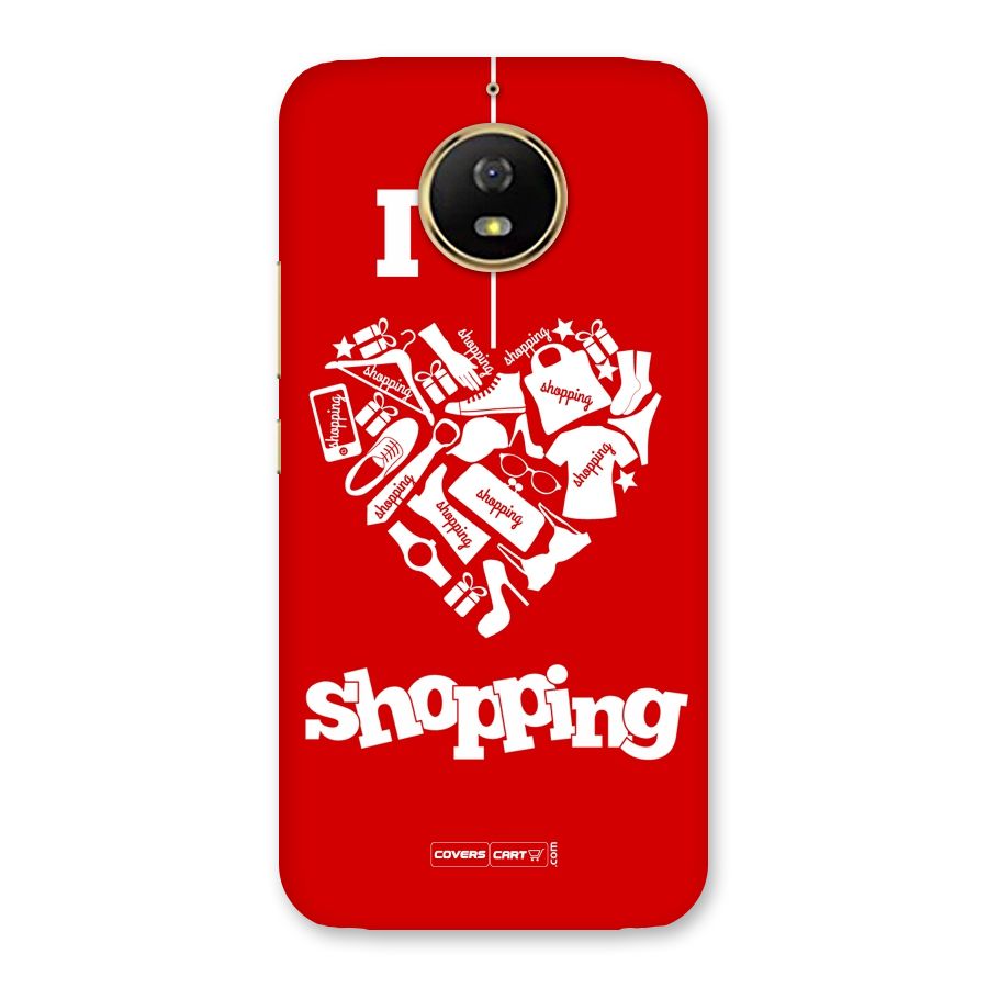 Shopaholic Shopping Love Back Case for Moto G5s