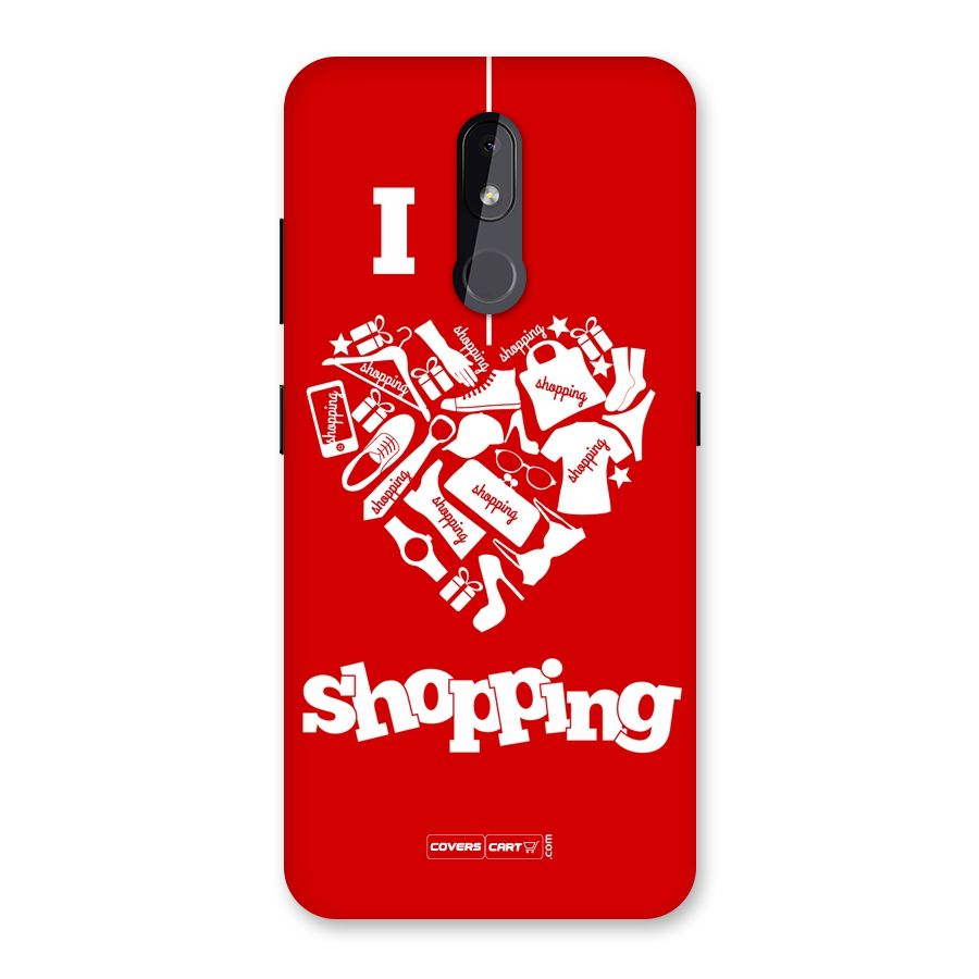 Shopaholic Shopping Love Back Case for Nokia 3.2