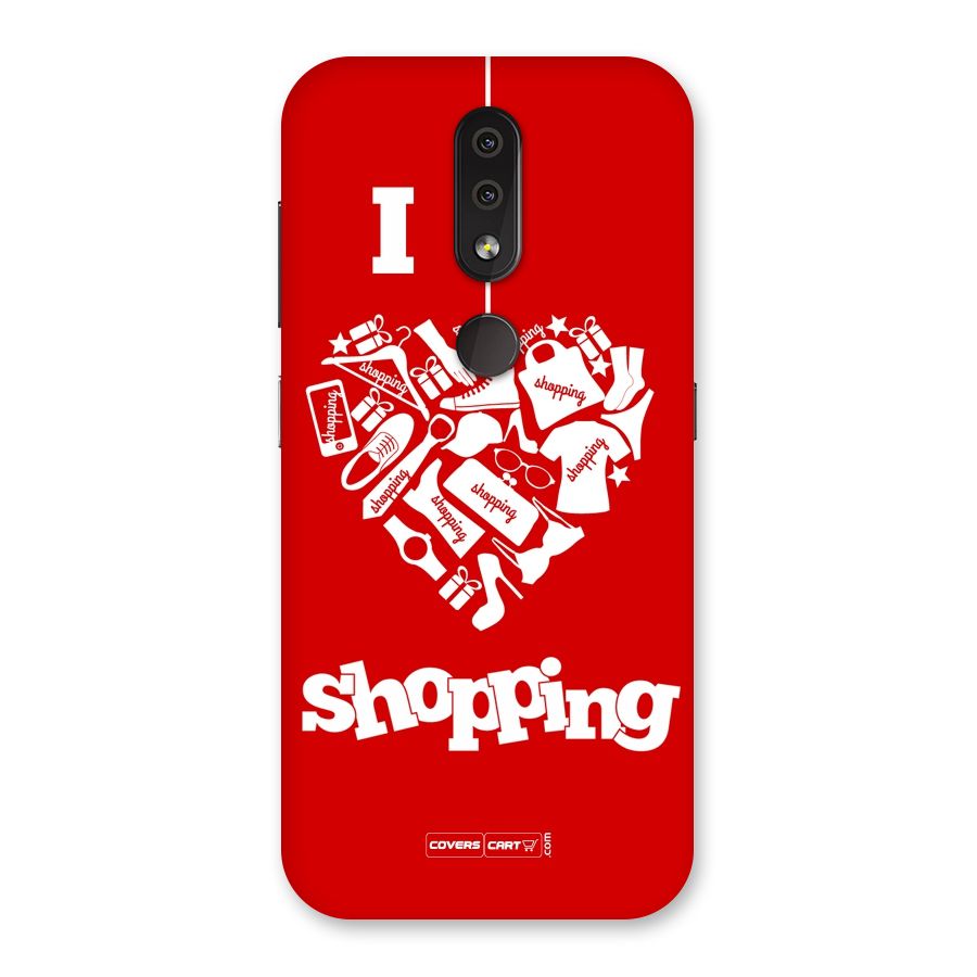Shopaholic Shopping Love Back Case for Nokia 4.2