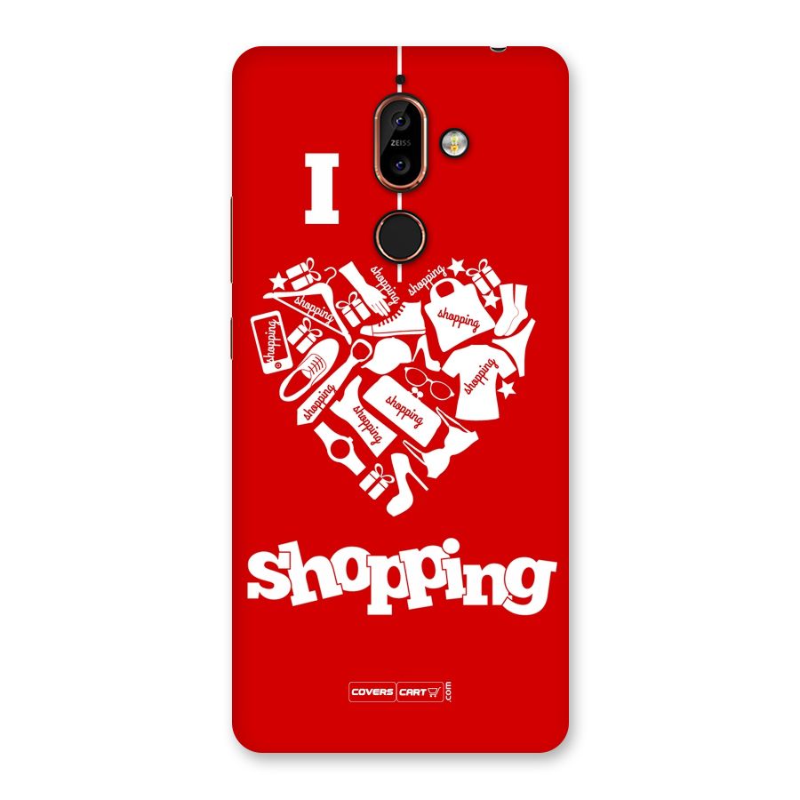 Shopaholic Shopping Love Back Case for Nokia 7 Plus