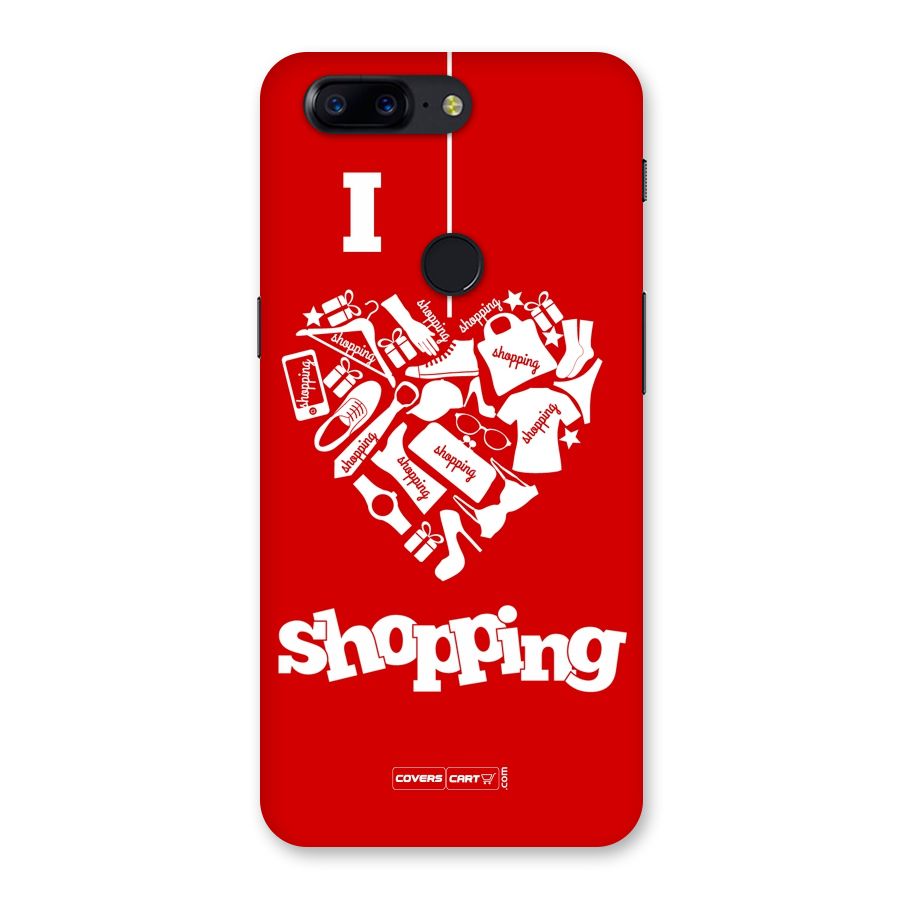 Shopaholic Shopping Love Back Case for OnePlus 5T