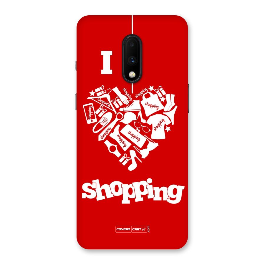 Shopaholic Shopping Love Back Case for OnePlus 7
