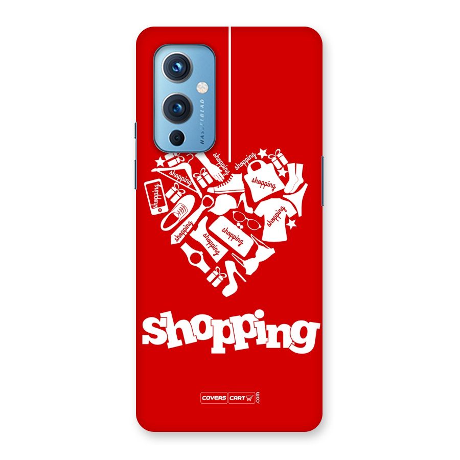Shopaholic Shopping Love Back Case for OnePlus 9