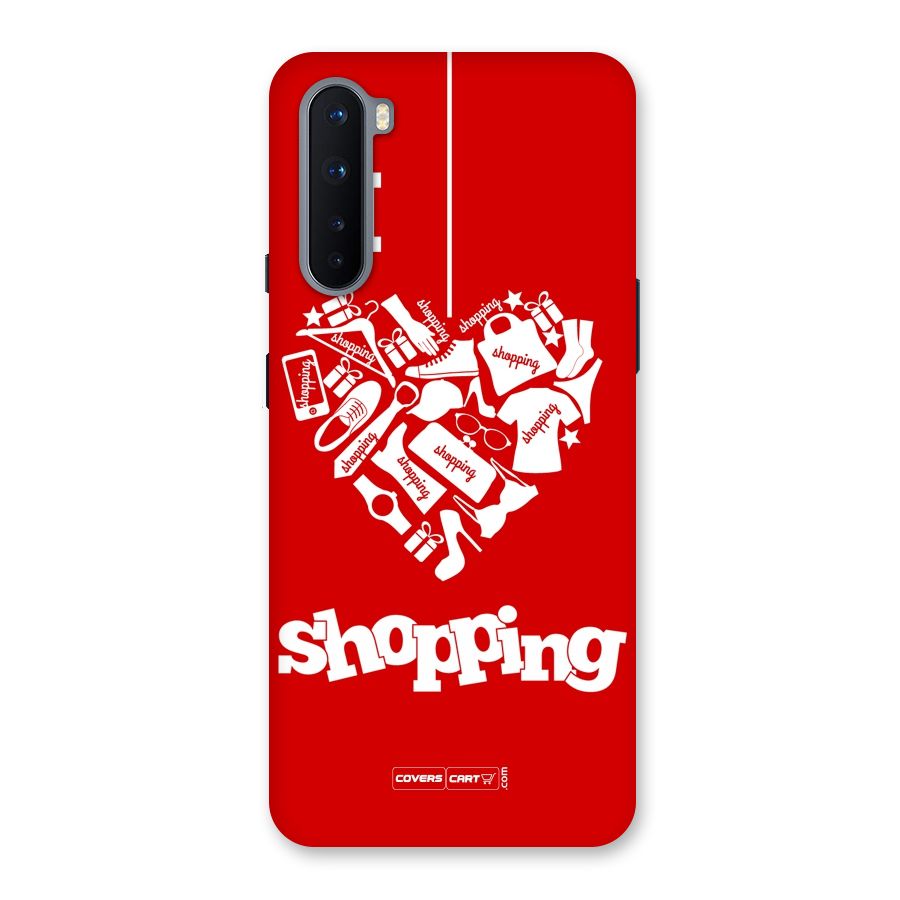 Shopaholic Shopping Love Back Case for OnePlus Nord