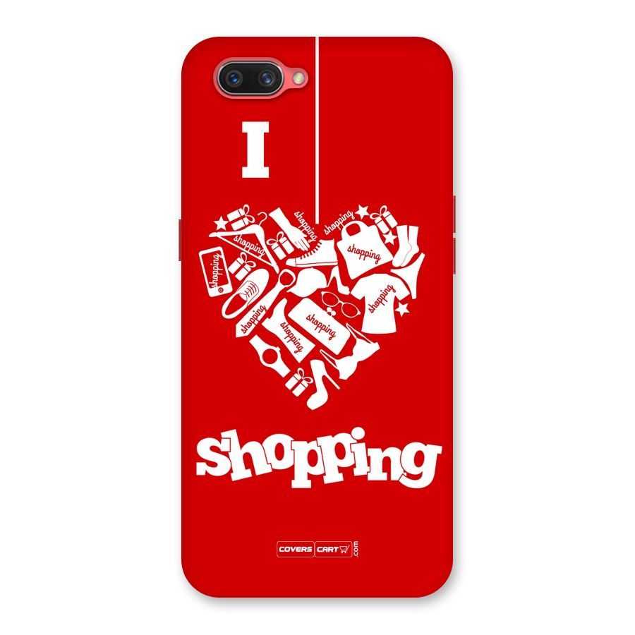 Shopaholic Shopping Love Back Case for Oppo A3s