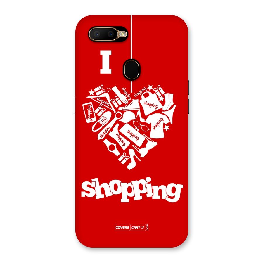 Shopaholic Shopping Love Back Case for Oppo A5s