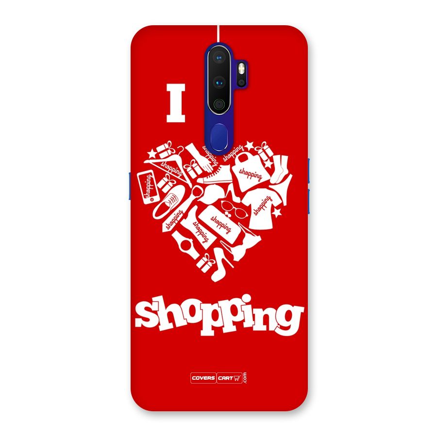 Shopaholic Shopping Love Back Case for Oppo A9 (2020)