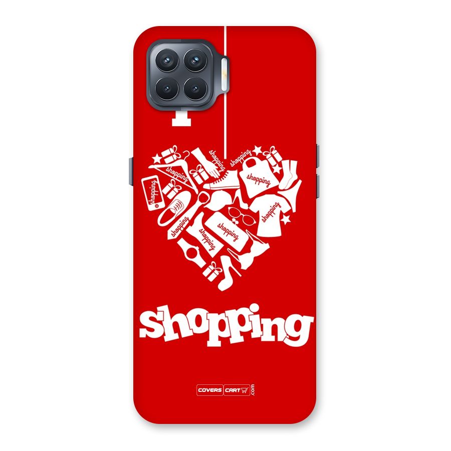 Shopaholic Shopping Love Back Case for Oppo F17 Pro