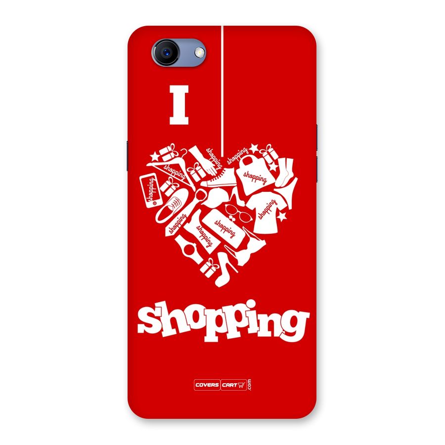 Shopaholic Shopping Love Back Case for Oppo Realme 1
