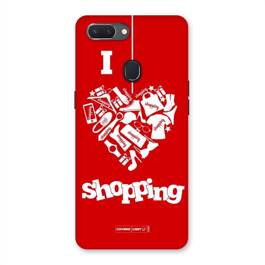 Shopaholic Shopping Love Back Case for Oppo Realme 2