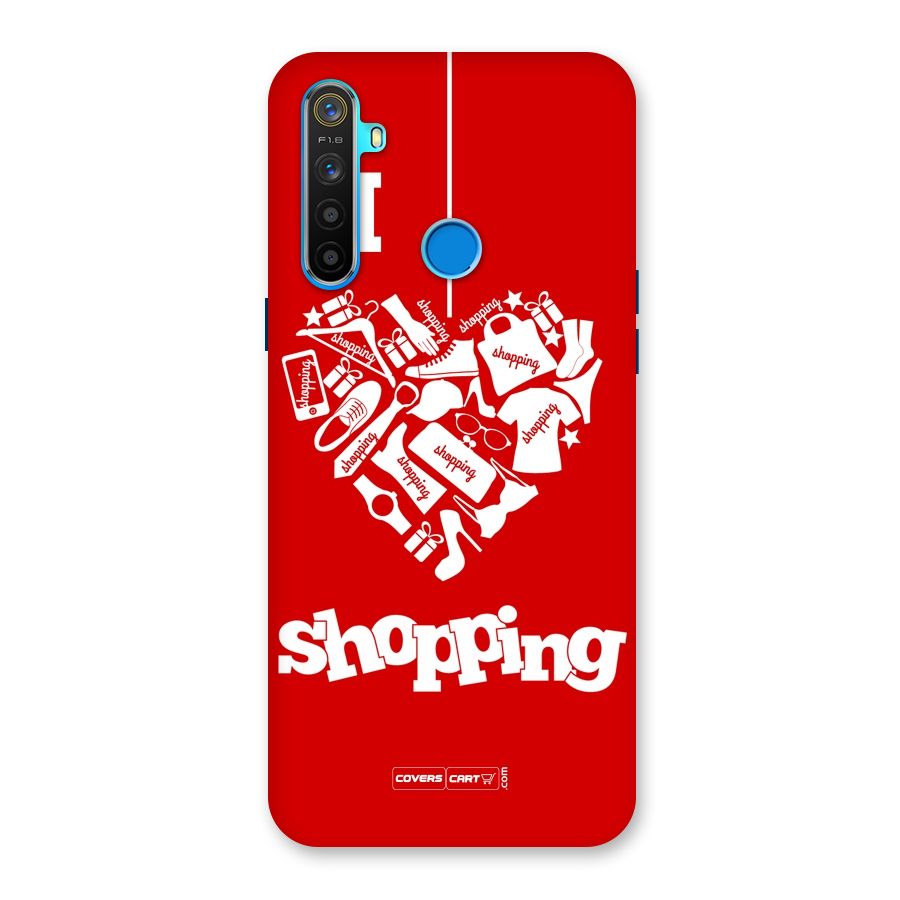 Shopaholic Shopping Love Back Case for Realme 5s