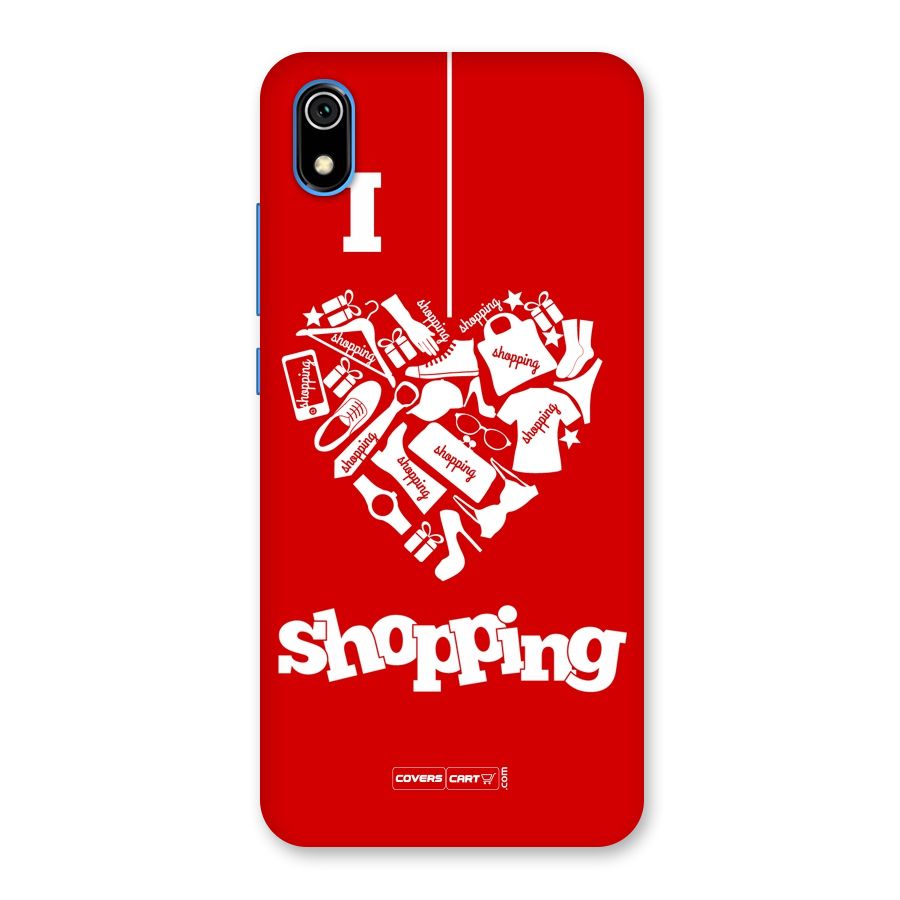 Shopaholic Shopping Love Back Case for Redmi 7A
