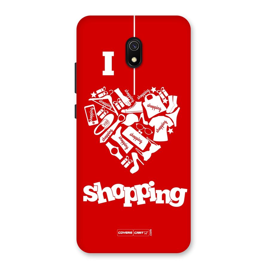 Shopaholic Shopping Love Back Case for Redmi 8A