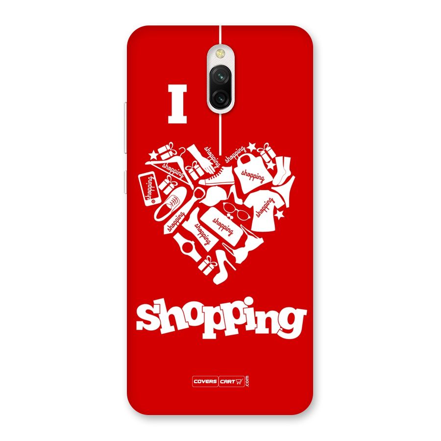 Shopaholic Shopping Love Back Case for Redmi 8A Dual
