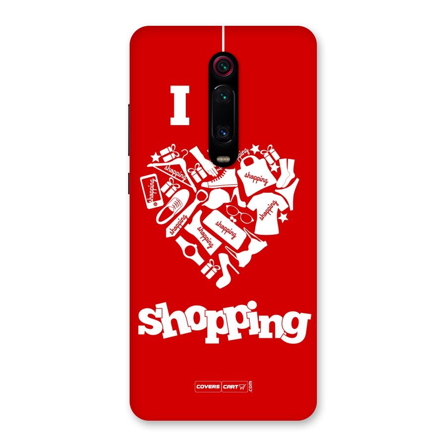 Shopaholic Shopping Love Back Case for Redmi K20 Pro