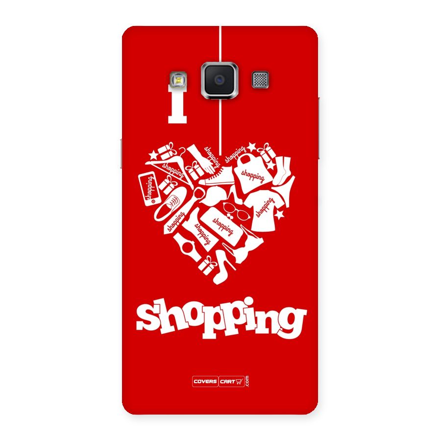Shopaholic Shopping Love Back Case for Samsung Galaxy A5