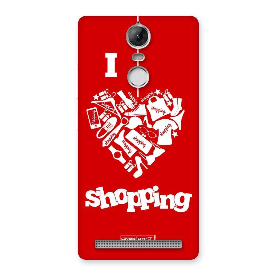 Shopaholic Shopping Love Back Case for Vibe K5 Note