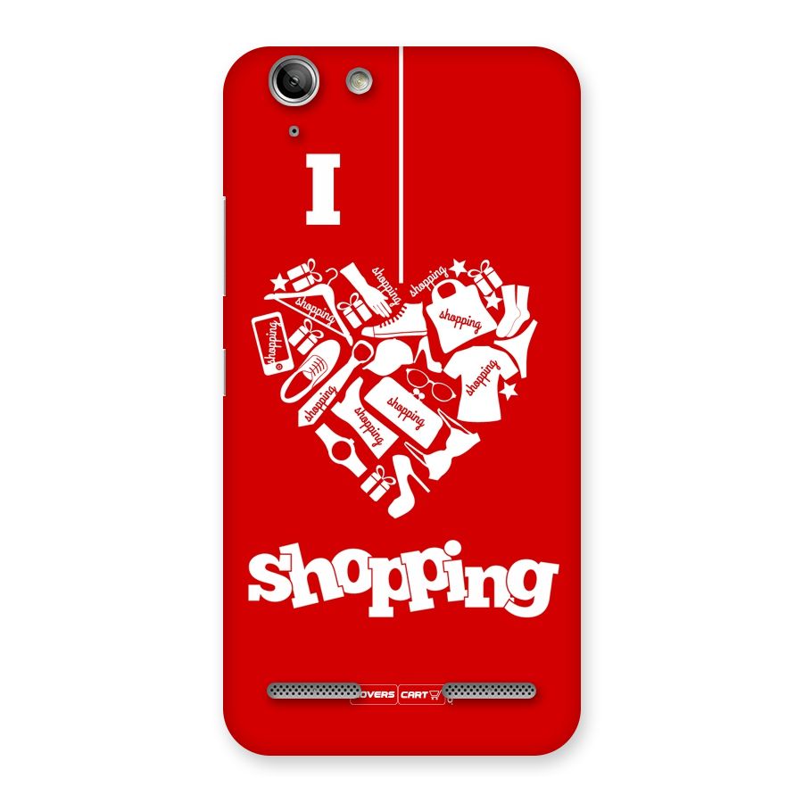 Shopaholic Shopping Love Back Case for Vibe K5 Plus