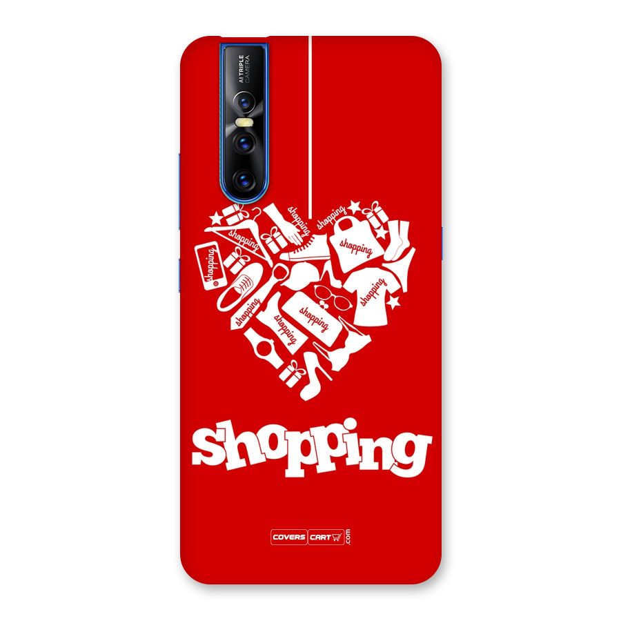 Shopaholic Shopping Love Back Case for Vivo V15 Pro