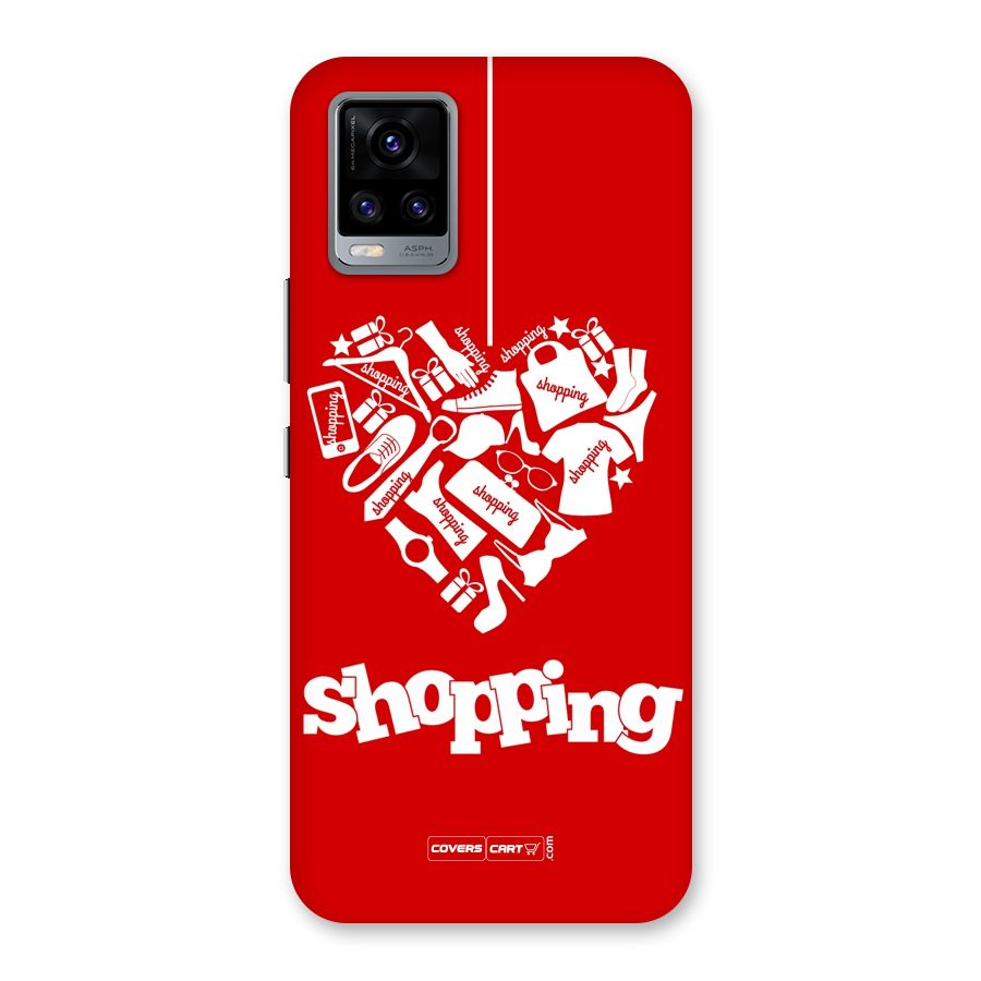 Shopaholic Shopping Love Back Case for Vivo V20