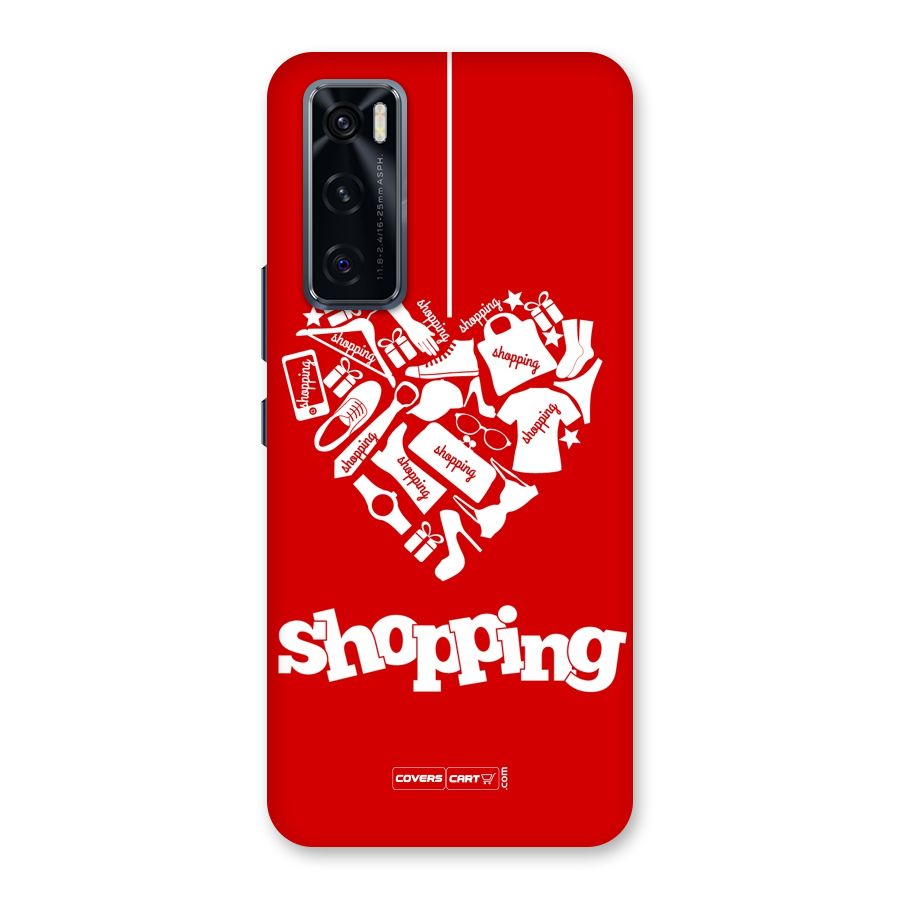 Shopaholic Shopping Love Back Case for Vivo V20 SE