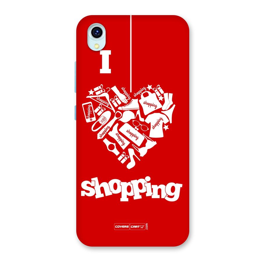 Shopaholic Shopping Love Back Case for Vivo Y1s
