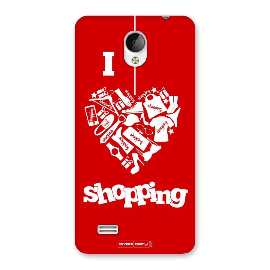 Shopaholic Shopping Love Back Case for Vivo Y21