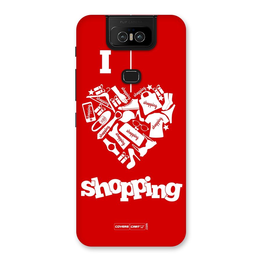 Shopaholic Shopping Love Back Case for Zenfone 6z