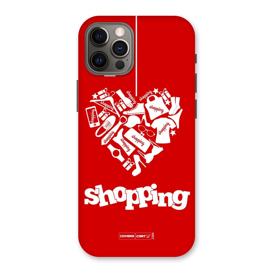 Shopaholic Shopping Love Back Case for iPhone 12 Pro