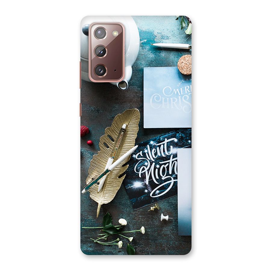 Silent Night Celebrations Back Case for Galaxy Note 20