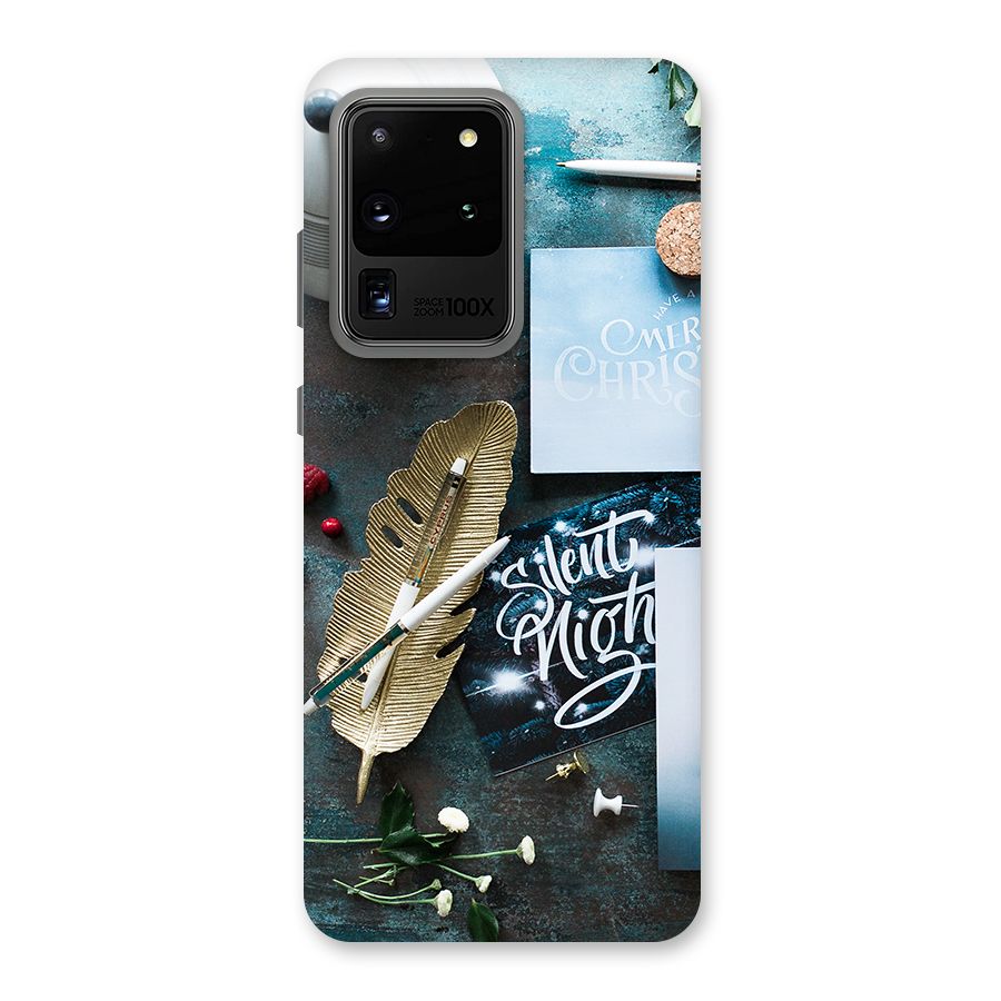 Silent Night Celebrations Back Case for Galaxy S20 Ultra