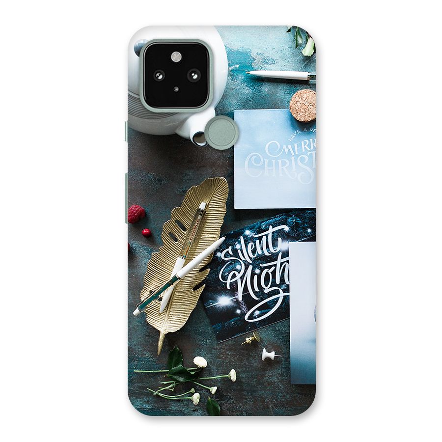 Silent Night Celebrations Back Case for Google Pixel 5