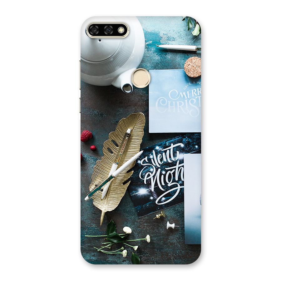 Silent Night Celebrations Back Case for Honor 7A
