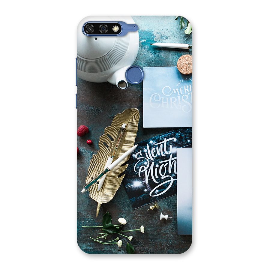 Silent Night Celebrations Back Case for Honor 7C