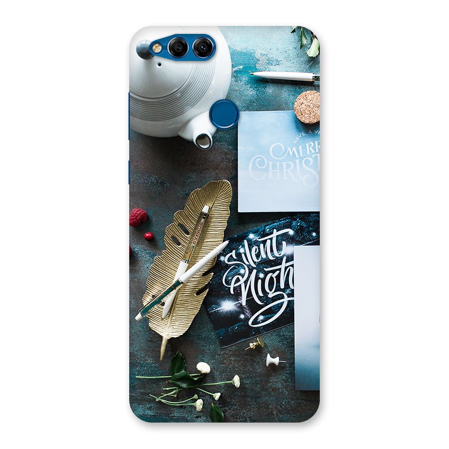 Silent Night Celebrations Back Case for Honor 7X