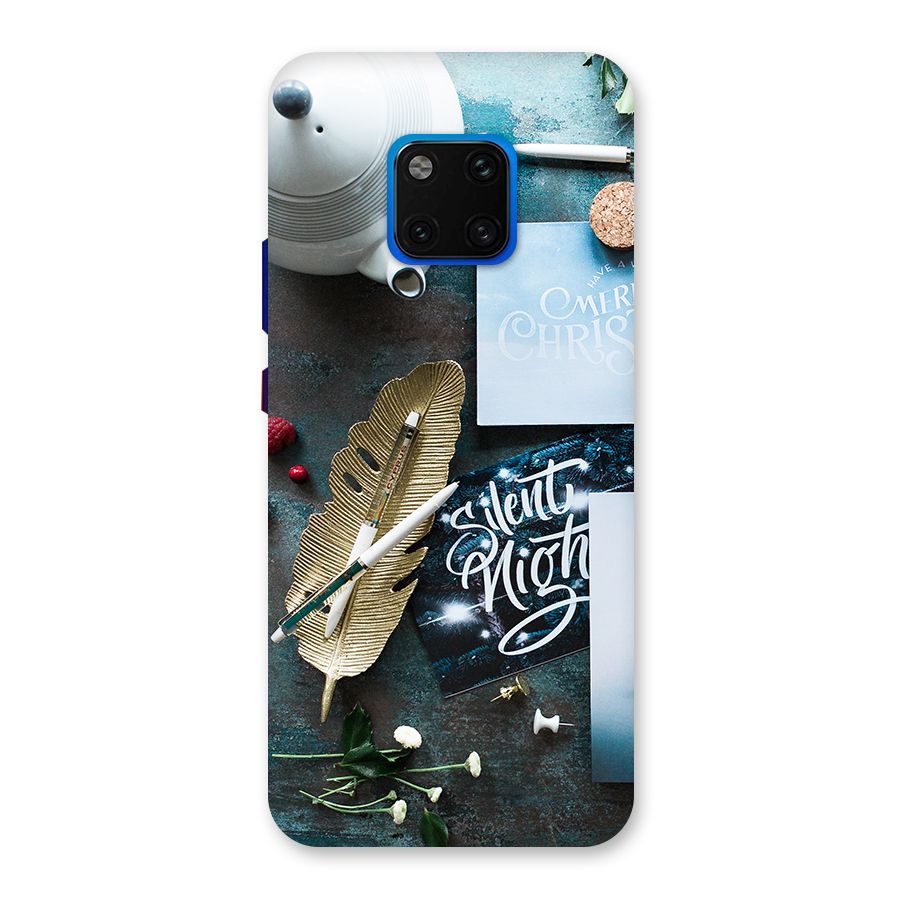 Silent Night Celebrations Back Case for Huawei Mate 20 Pro