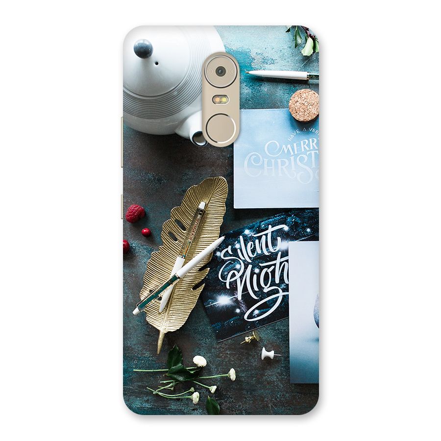 Silent Night Celebrations Back Case for Lenovo K6 Note