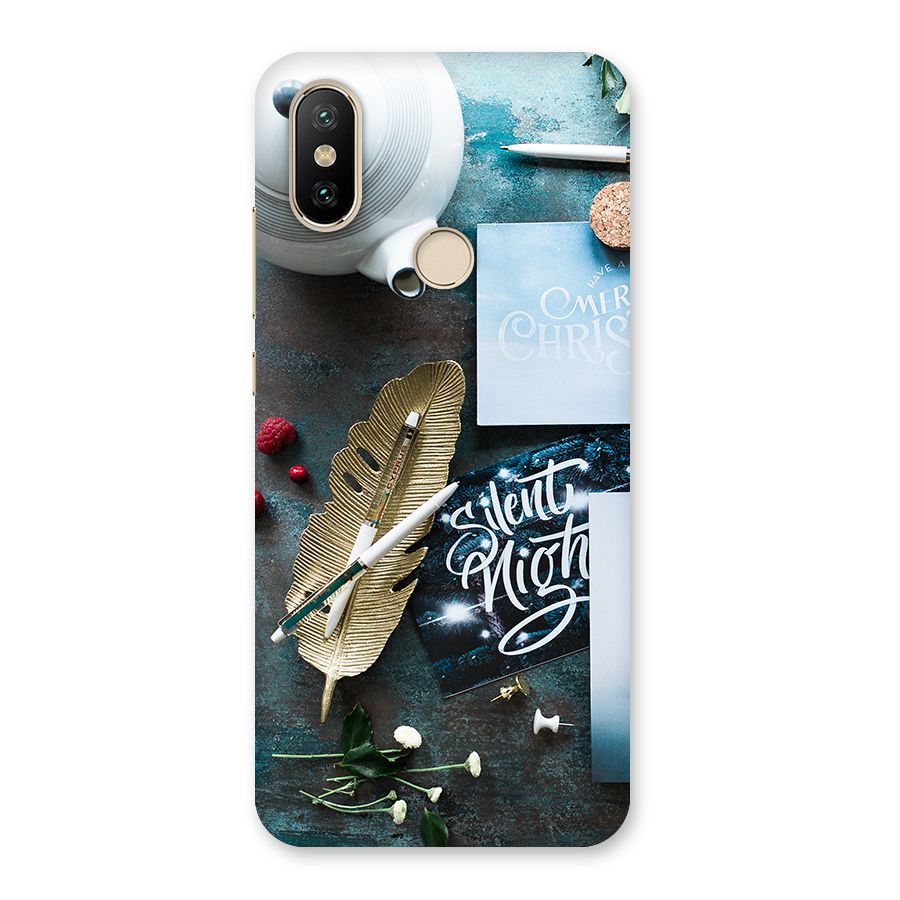 Silent Night Celebrations Back Case for Mi A2