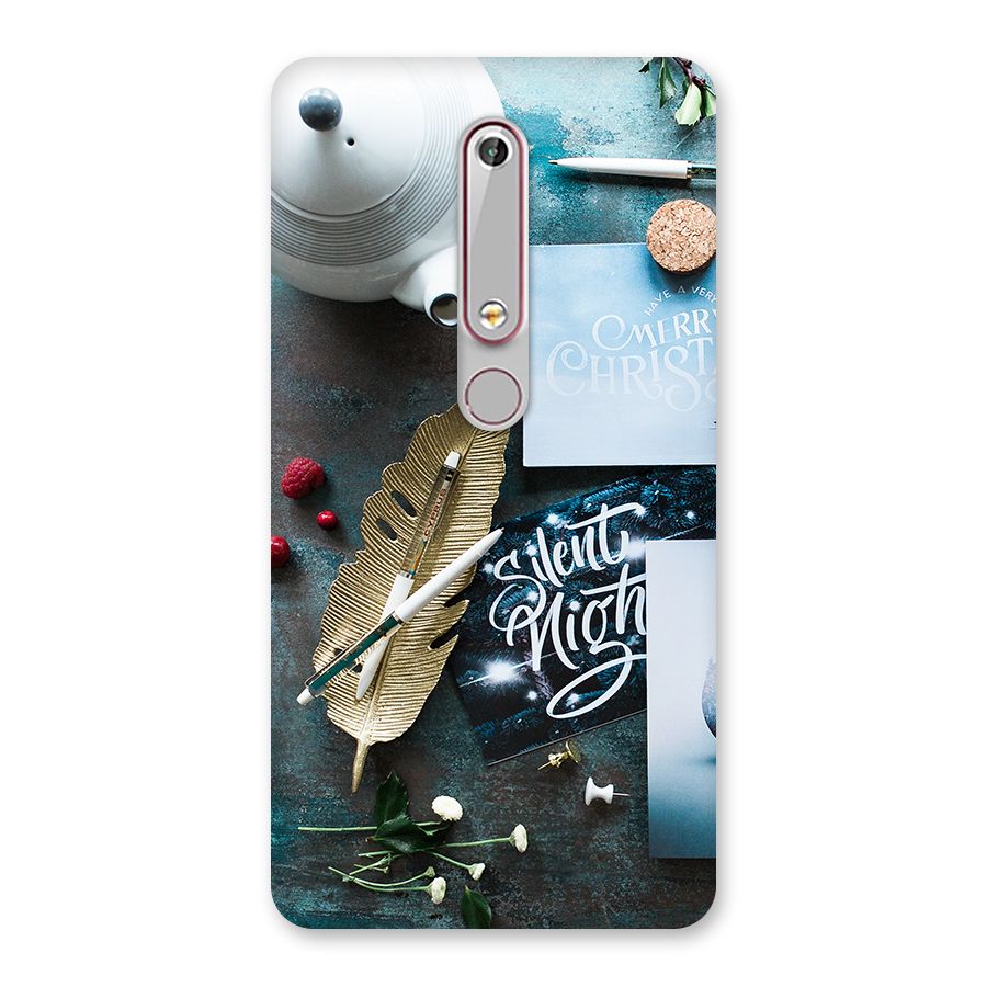 Silent Night Celebrations Back Case for Nokia 6.1