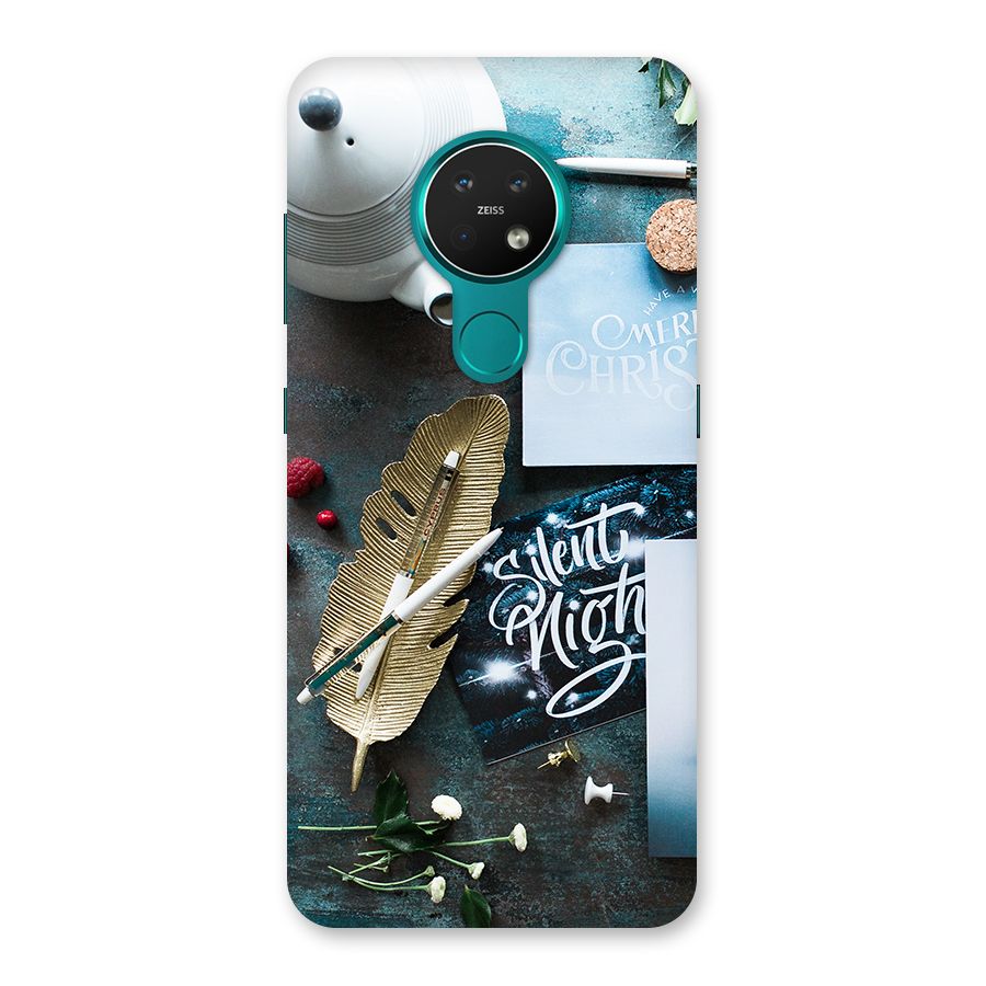 Silent Night Celebrations Back Case for Nokia 7.2