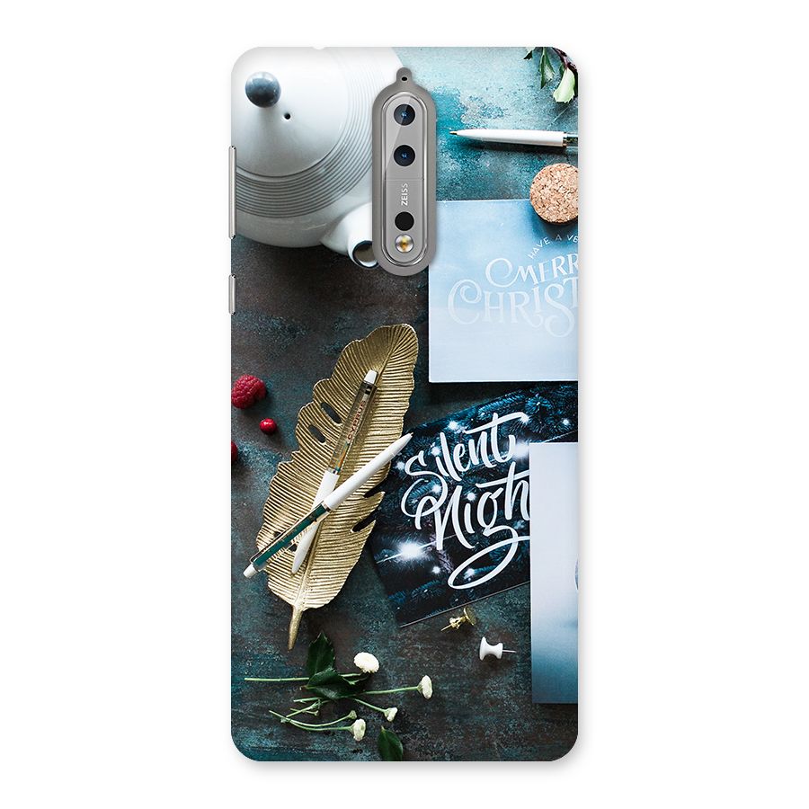 Silent Night Celebrations Back Case for Nokia 8