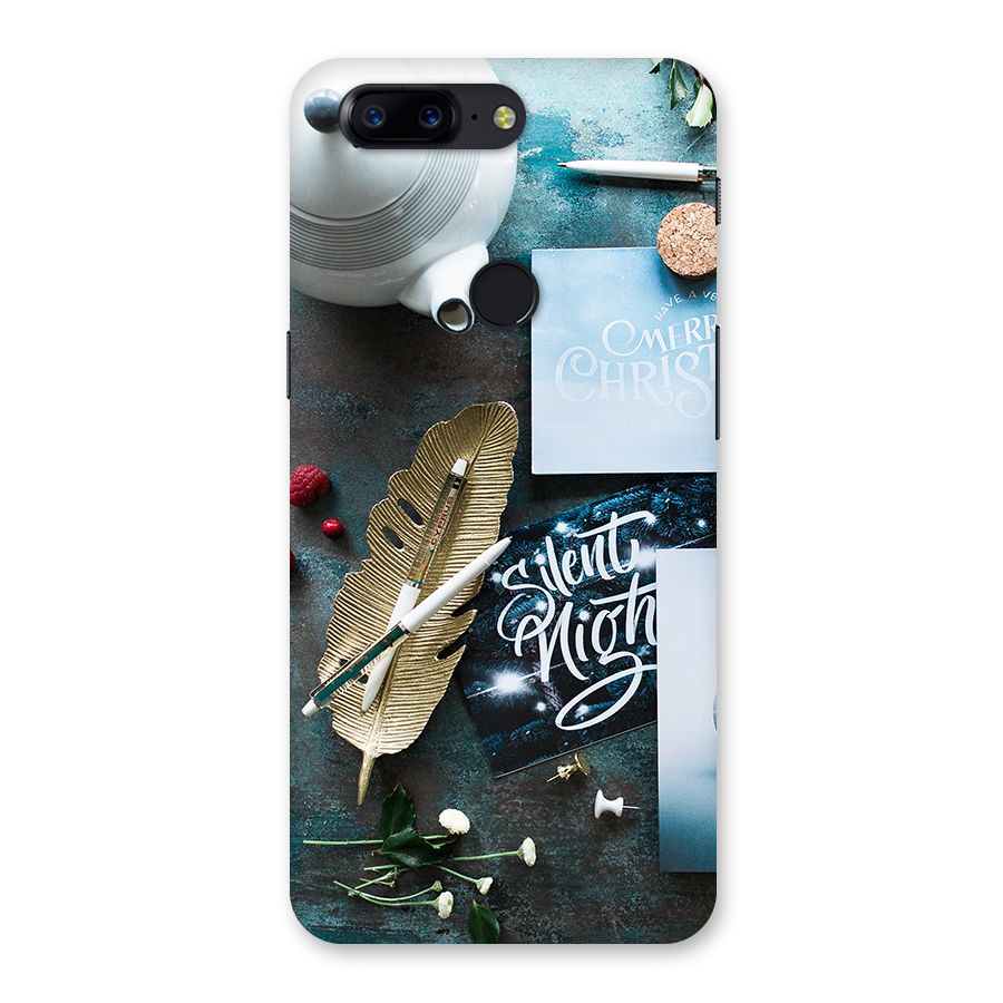 Silent Night Celebrations Back Case for OnePlus 5T